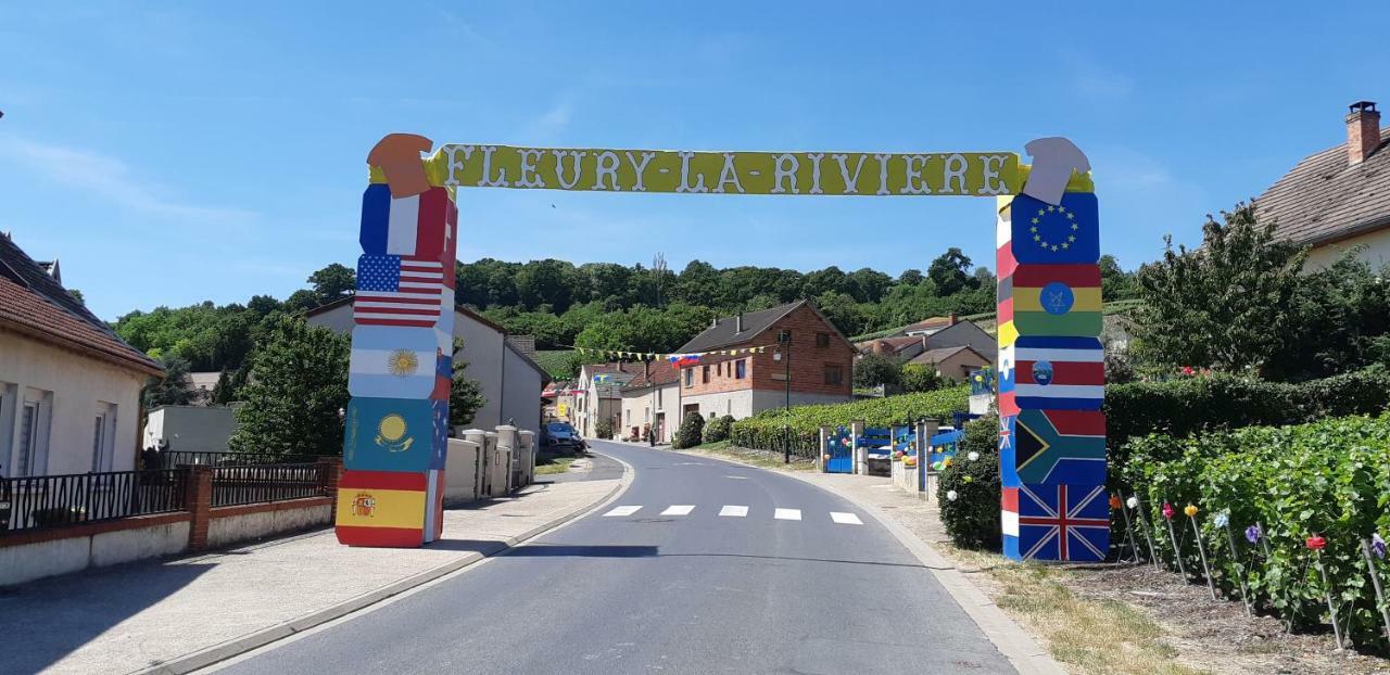 Flor'Ever en Champagne Fleury-la-Riviere Eksteriør billede