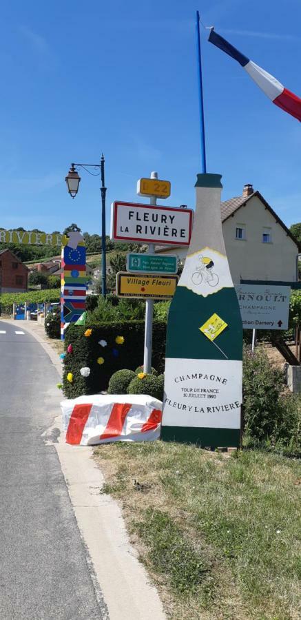Flor'Ever en Champagne Fleury-la-Riviere Eksteriør billede